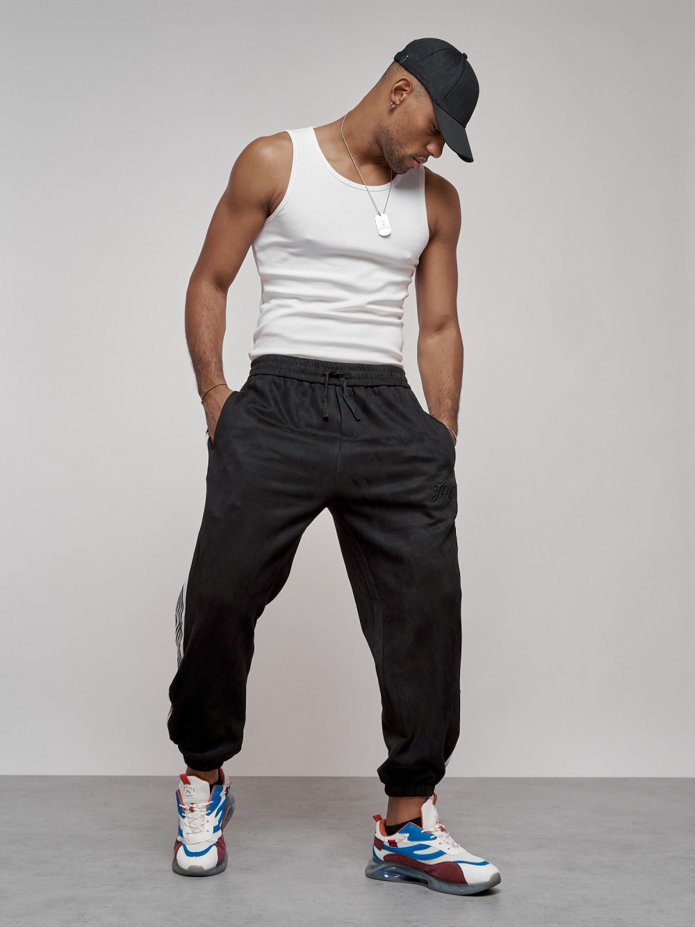Спортивные брюки мужские MTFORCE 12925 черные XL