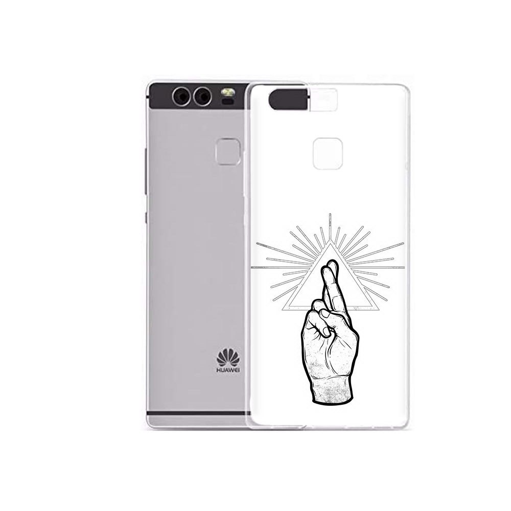 

Чехол MyPads Tocco для Huawei P9 Plus черно белая рука (PT31455.54.681), Прозрачный, Tocco