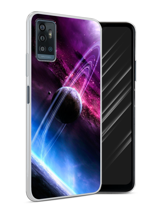 

Чехол Awog на ZTE Blade A71 / ЗТЕ Блэйд A71 "Космос 17", Разноцветный, 134450-4