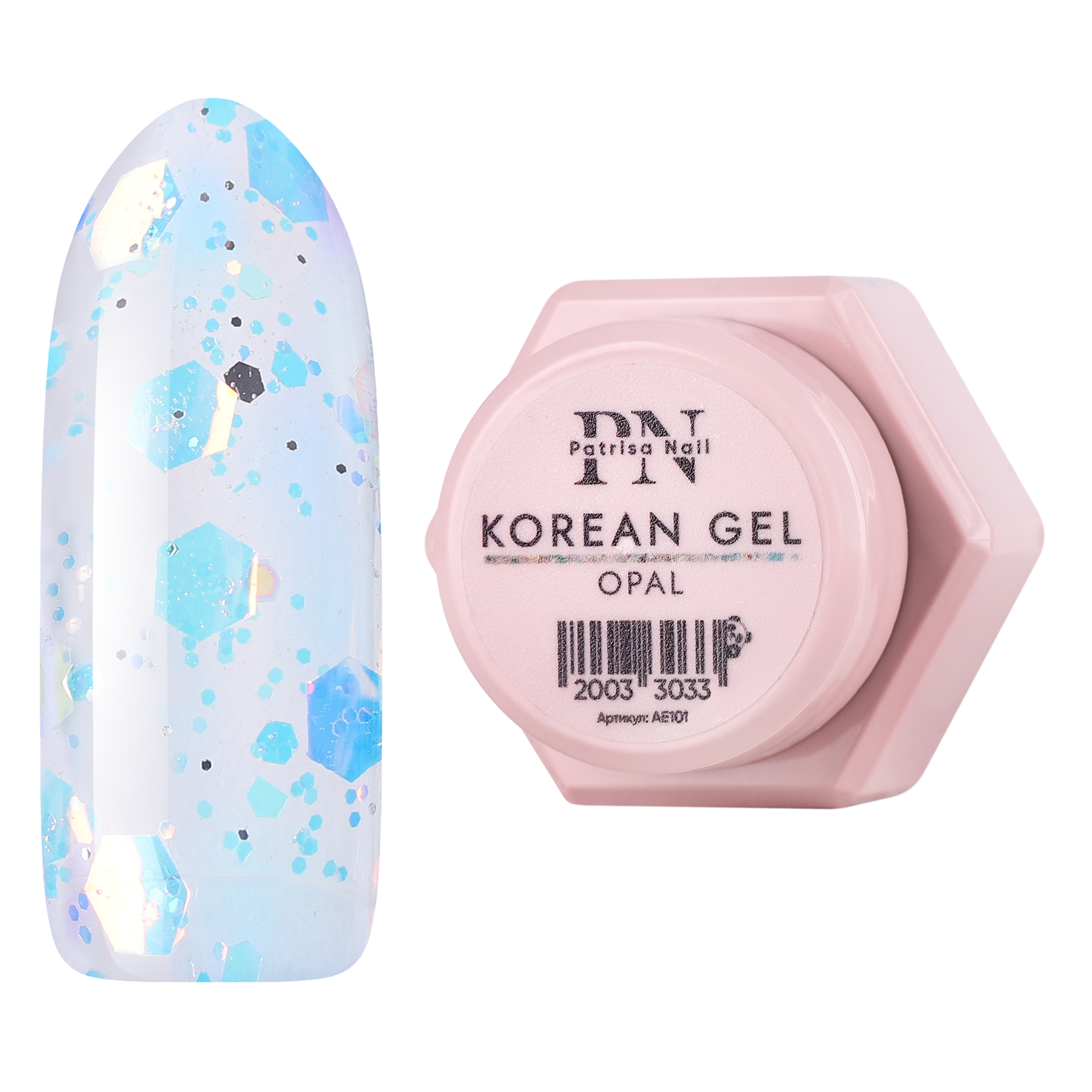 Гель для дизайна ногтей Patrisa Nail KOREAN GEL Opal камифубуки, 5 г global fashion гель лак opal 01