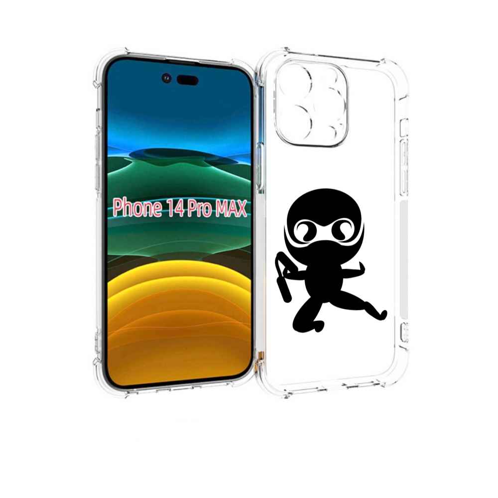 

Чехол MyPads Ниндзя для iPhone 14 Pro Max, Прозрачный, Tocco