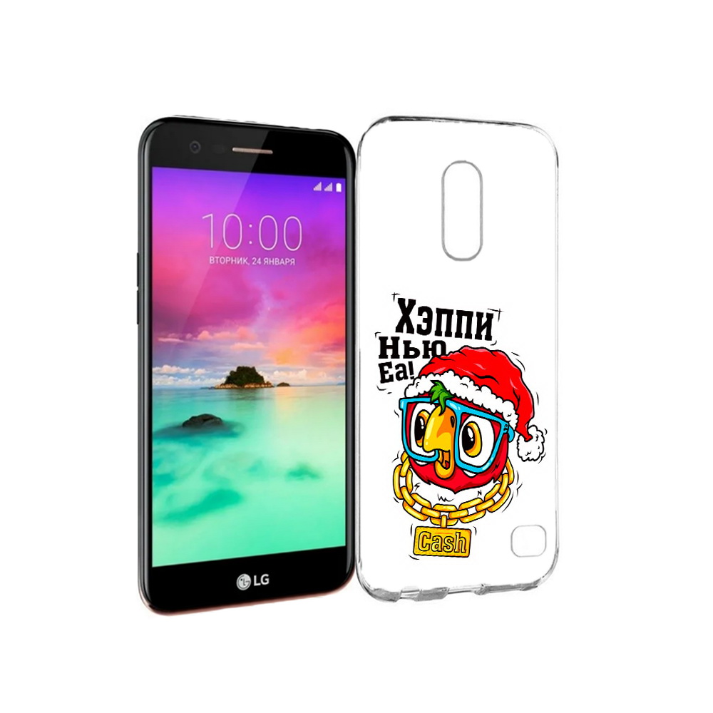 

Чехол MyPads Tocco для LG K10 (2017) Хэппи нью еа (PT53386.73.196), Прозрачный, Tocco