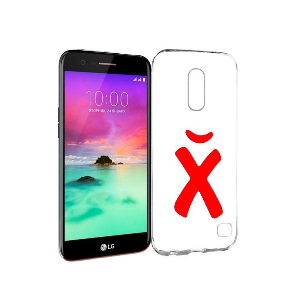 

Чехол MyPads Tocco для LG K10 (2017) абстракция буква х (PT53386.73.209), Прозрачный, Tocco