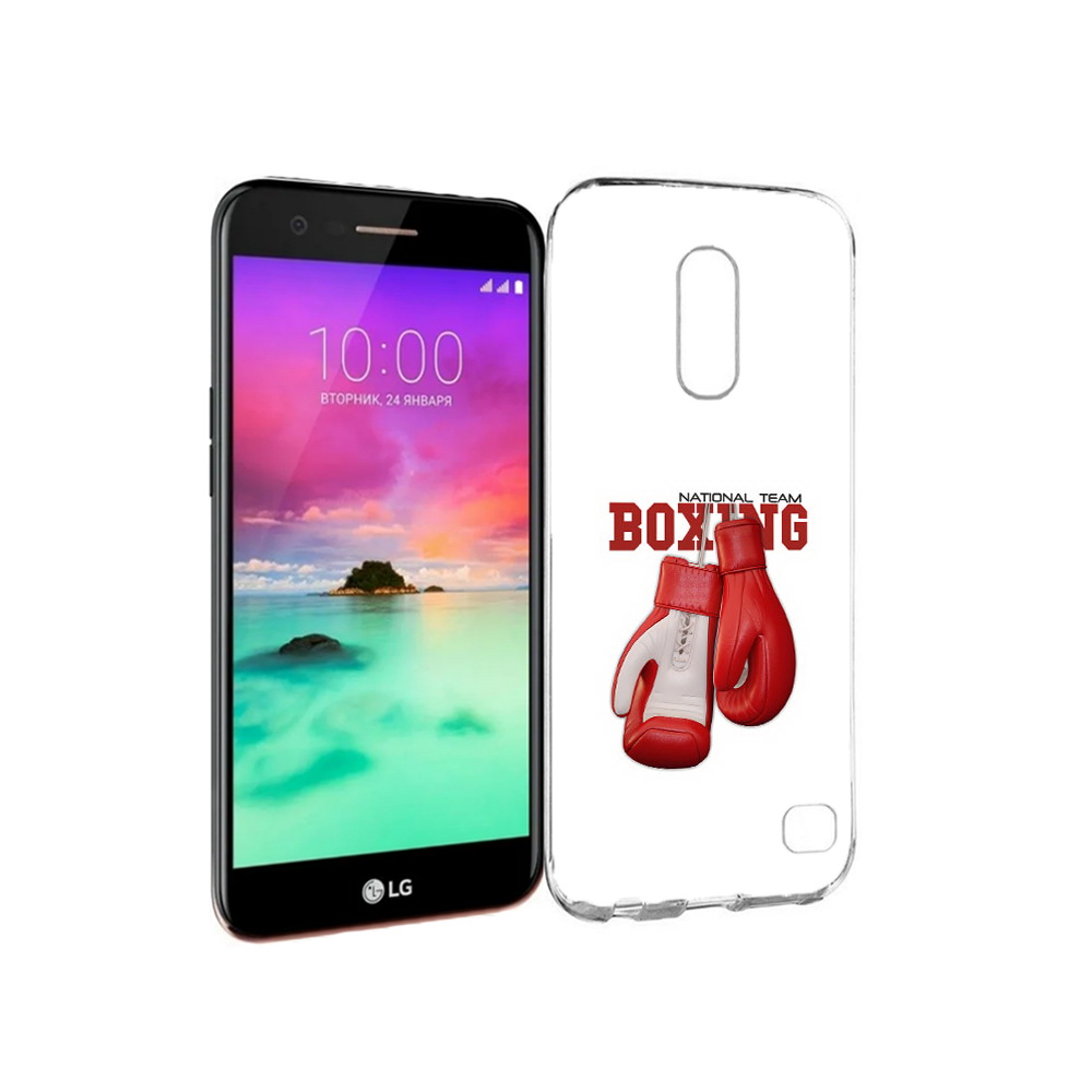 

Чехол MyPads Tocco для LG K10 (2017) боксерские перчатки (PT53386.73.244), Прозрачный, Tocco