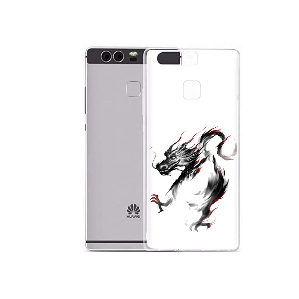

Чехол MyPads Tocco для Huawei P9 Plus черный дракон (PT31455.54.690), Прозрачный, Tocco