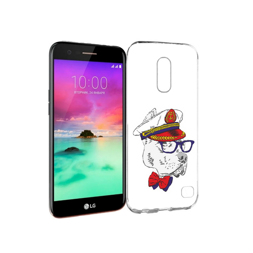 

Чехол MyPads Tocco для LG K10 (2017) бульдог (PT53386.73.251), Прозрачный, Tocco