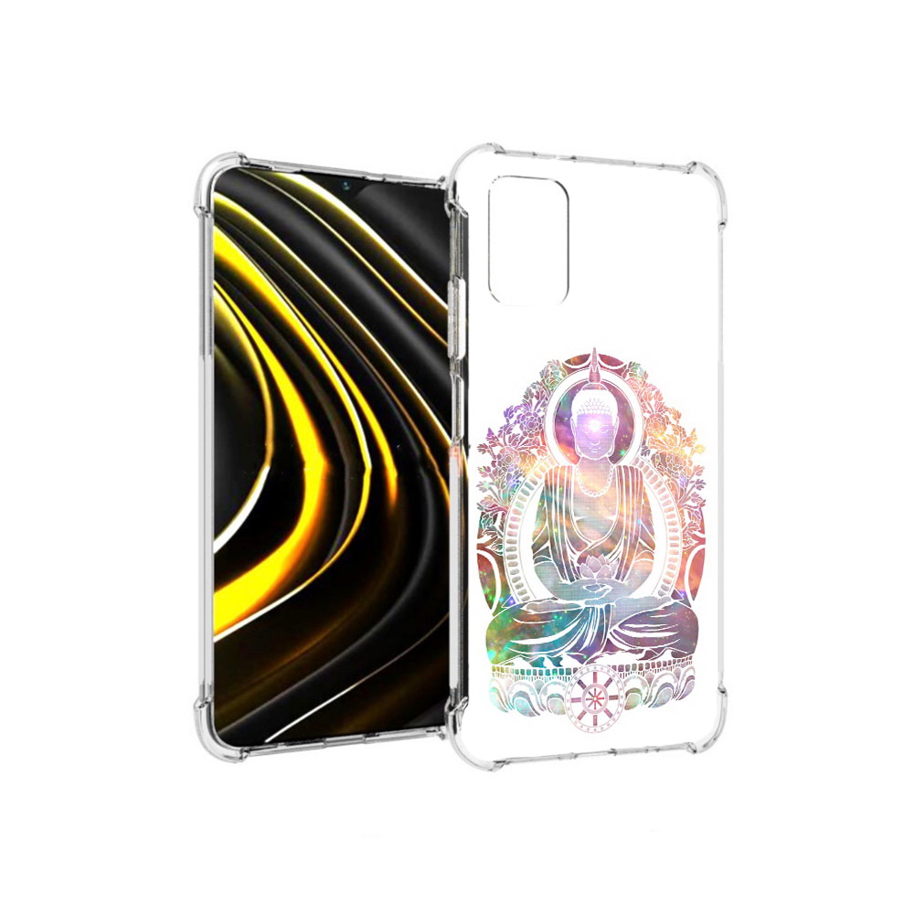 

Чехол MyPads Tocco для Xiaomi Poco M3 умный мужчина абстракция (PT156204.280.651), Прозрачный, Tocco