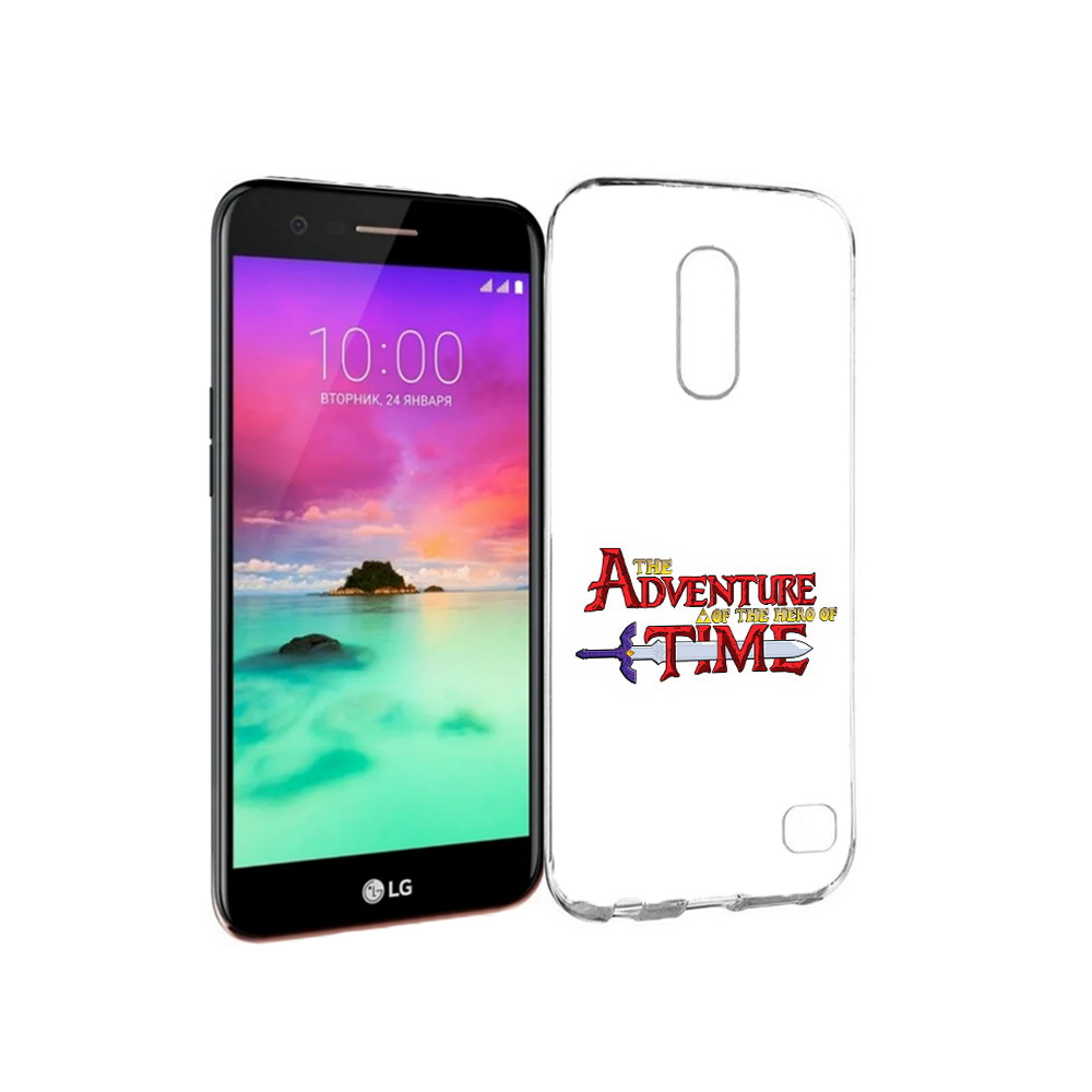 

Чехол MyPads Tocco для LG K10 (2017) время приключений логотип (PT53386.73.275), Прозрачный, Tocco