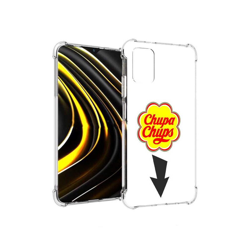 

Чехол MyPads Tocco для Xiaomi Poco M3 чупа чупс (PT156204.280.694), Прозрачный, Tocco