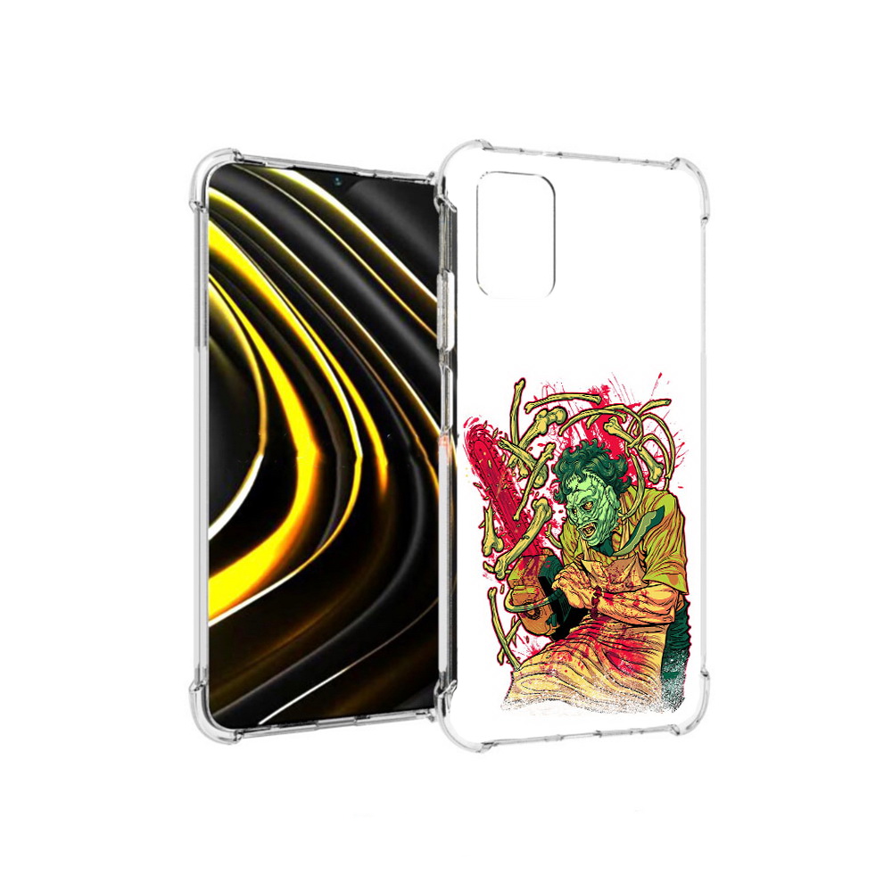 

Чехол MyPads Tocco для Xiaomi Poco M3 яркий мясник (PT156204.280.711), Прозрачный, Tocco