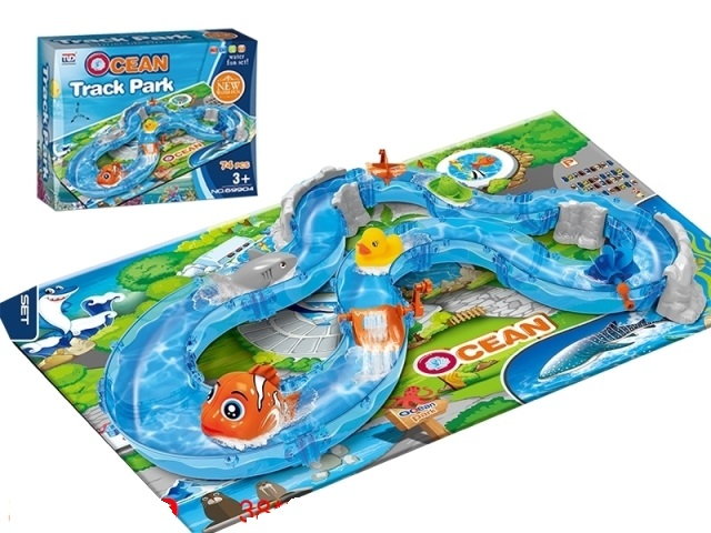 

Next Водная игра Океан (водяной трек, 74 детали, 3 игрушки) 69904 с 3 лет