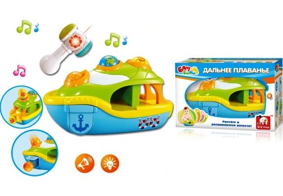 S+S Toys Кораблик забивалка (свет, звук) 1526/00667148 с 1 года