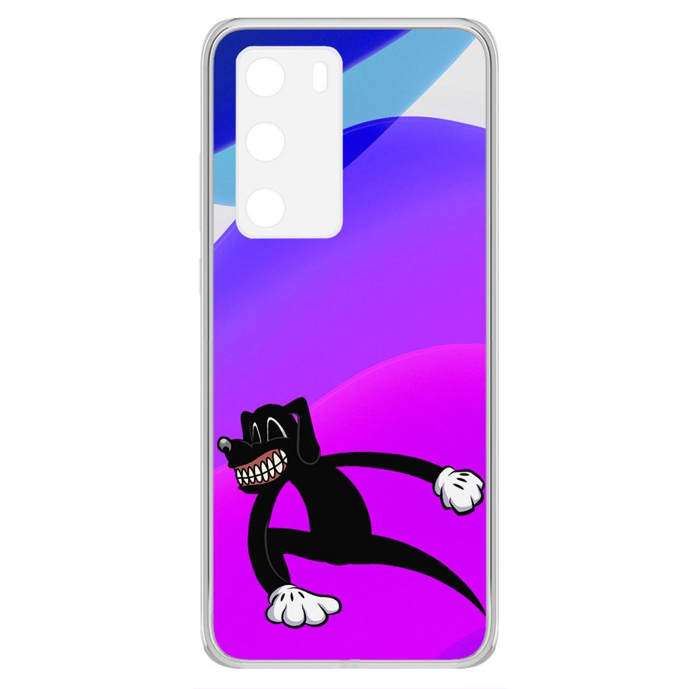 

Чехол-накладка Krutoff Clear Case Хаги Ваги - Картун Дог для Huawei P40
