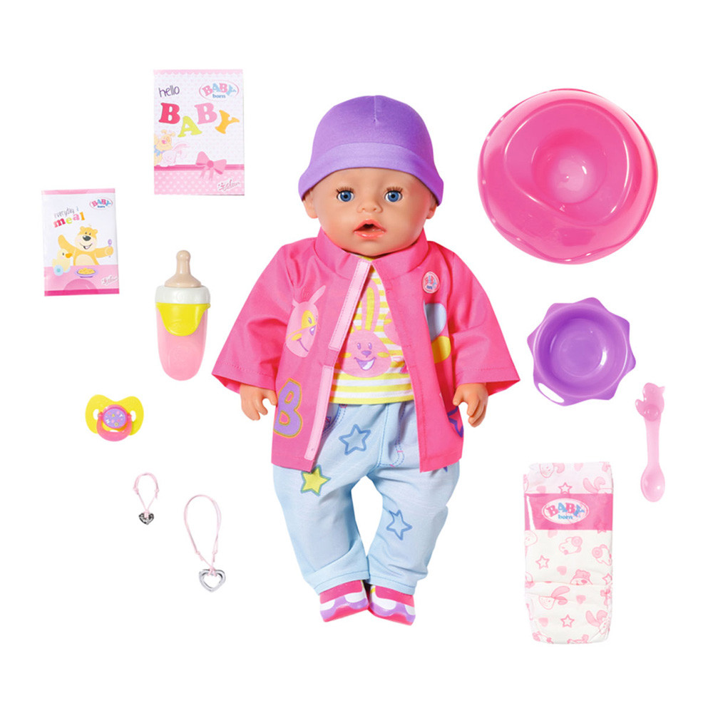 

Кукла Baby Born Волшебная девочка 43см 831-526, BABY BORN