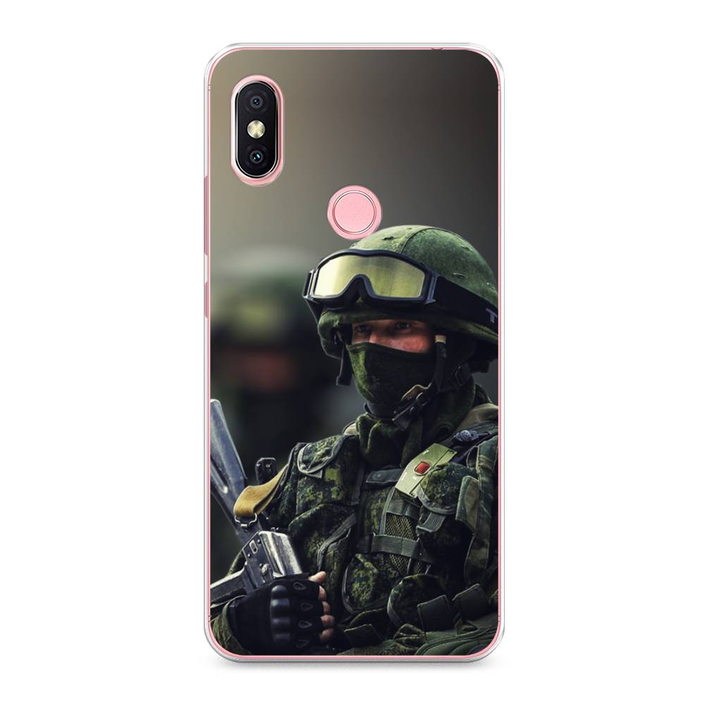 

Чехол Awog на Xiaomi Redmi S2 (Redmi Y2) "Солдат", Разноцветный, 33650-5