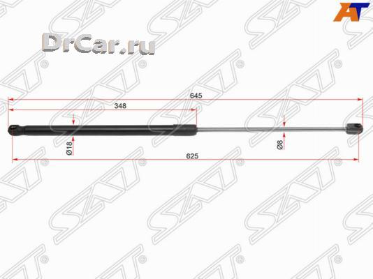 

Sat Амортизатор Капота Toyota Camry 17- Lh/Rh SAT ST5345006170