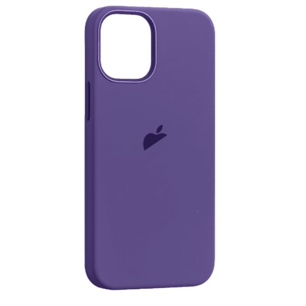 фото Чехол для iphone 12 mini silicon case crystal violet (magsafe) nobrand