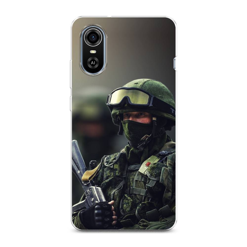 

Чехол Awog на ZTE Blade A31 Plus / ЗТЕ Блэйд A31 Plus "Солдат", Разноцветный, 135750-5