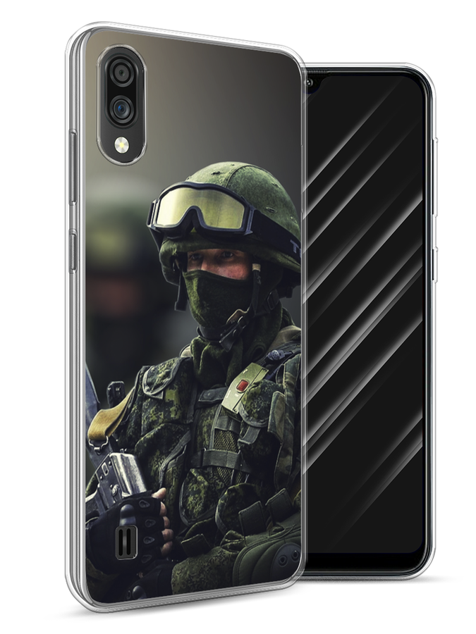 

Чехол Awog на ZTE Blade A5 (2020) / ЗТЕ Блэйд A5 (2020) "Солдат", Разноцветный, 134950-5