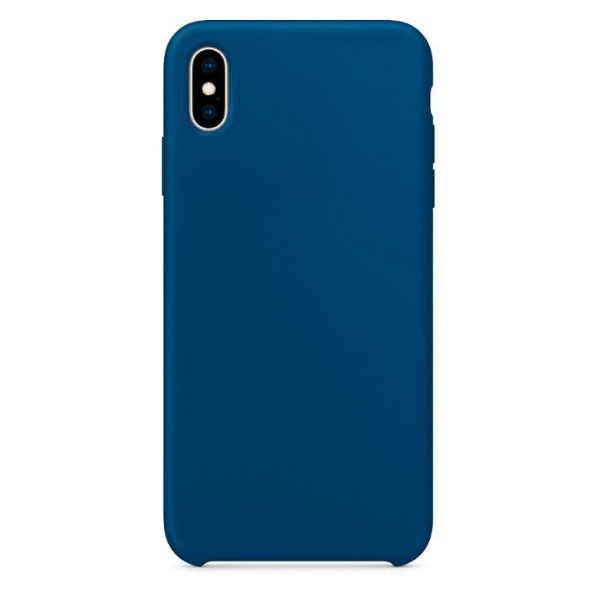 фото Чехол для iphone xr silicon case blue horizon (c logo) nobrand