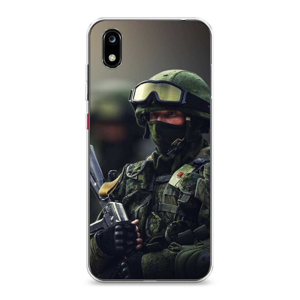 

Чехол Awog на ZTE Blade A7 2019 / ЗТЕ Блэйд A7 2019 "Солдат", Разноцветный, 133150-5