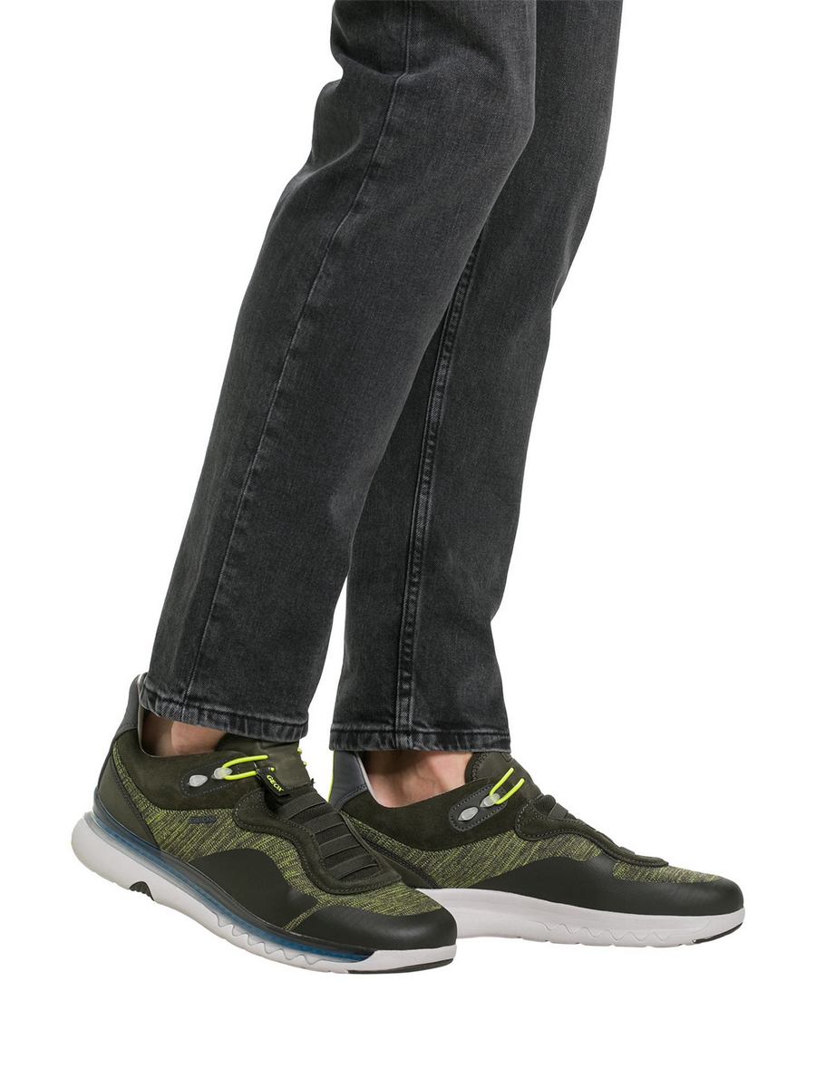 Кроссовки мужские GEOX 001411215 зеленые 39 EU 14773₽