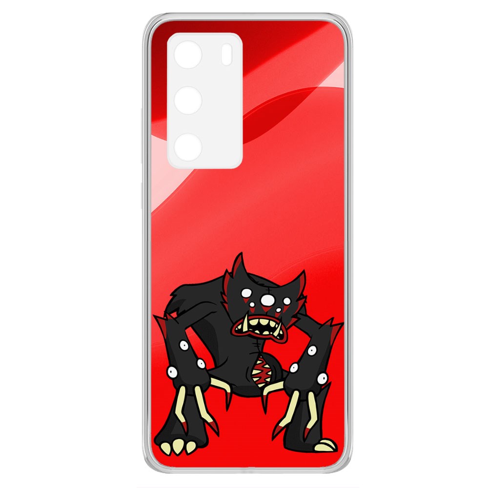 

Чехол-накладка Krutoff Clear Case Хаги Ваги - Килли Вилли для Huawei P40
