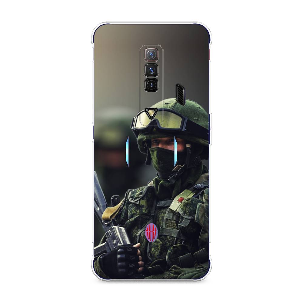 

Чехол Awog на ZTE Nubia Red Magic 7 / ЗТЕ Нубиа Ред Мэджик 7 "Солдат", Разноцветный, 135950-5