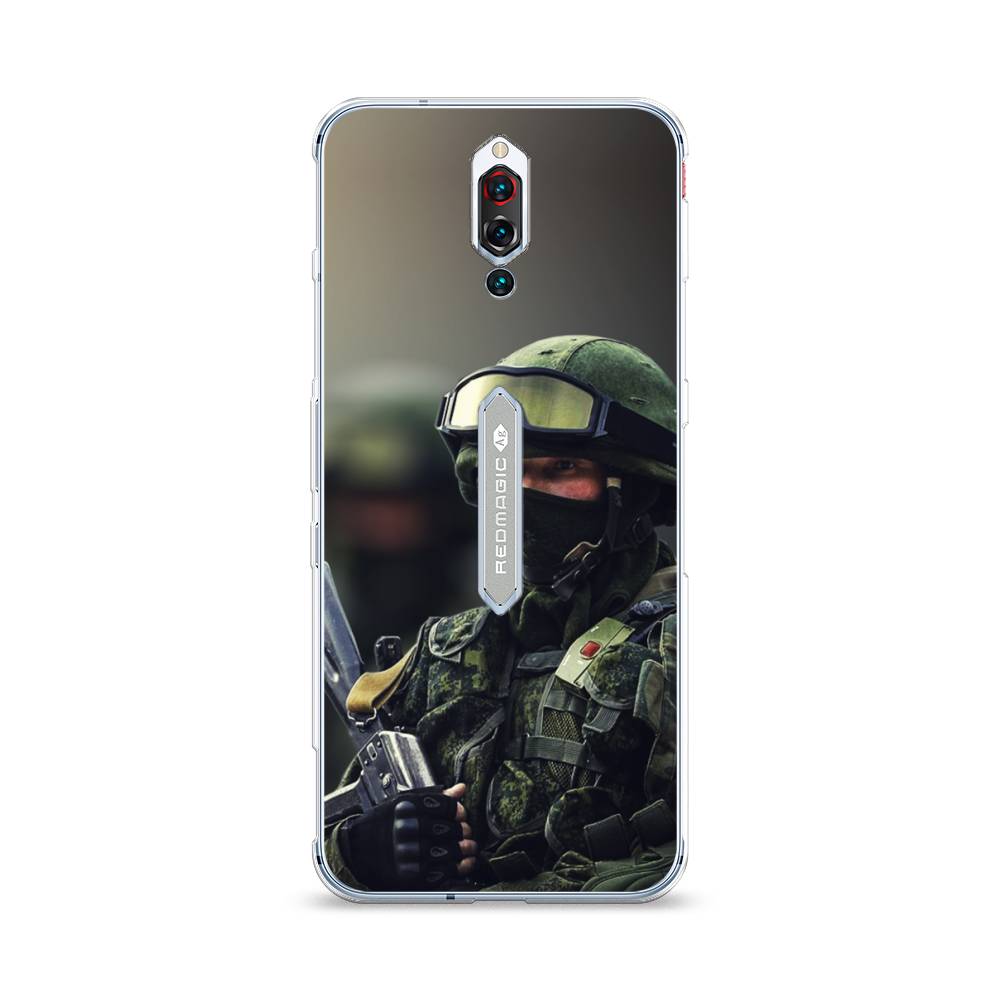 

Чехол Awog на ZTE Red Magic 5S / ЗТЕ Ред Мэджик 5S "Солдат", Разноцветный, 134250-5