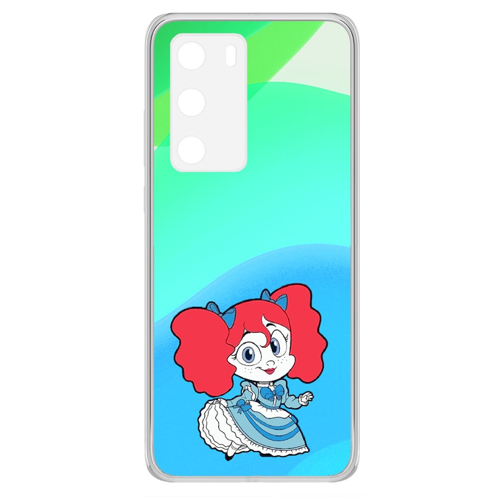 

Чехол-накладка Krutoff Clear Case Хаги Ваги - Кукла Поппи для Huawei P40
