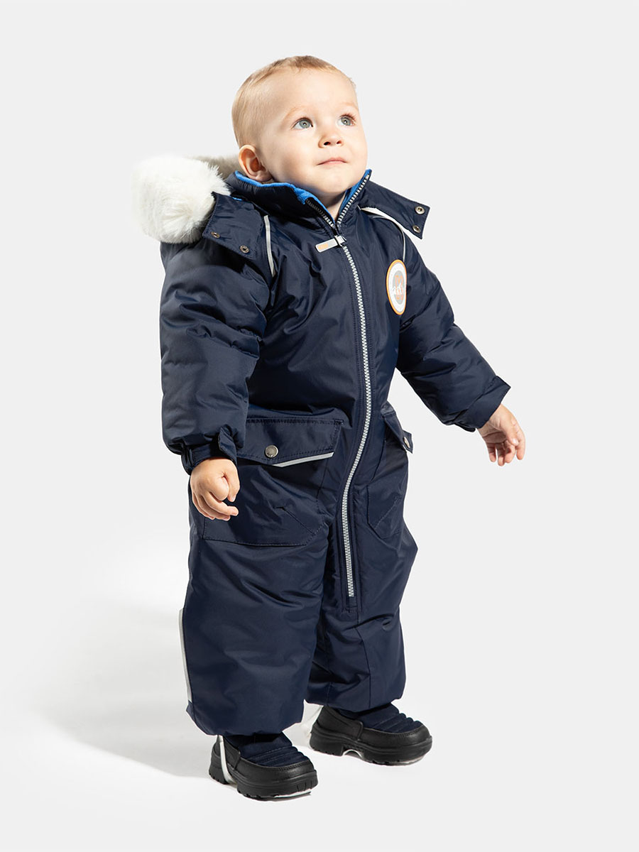 

Комбинезон детский KISU W23-30601 M, 903, 98, Синий, W23-30601 M