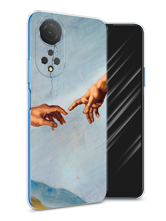 

Чехол Awog на Honor X7 2022 "Сотворение Адама", Разноцветный, 6108850-9