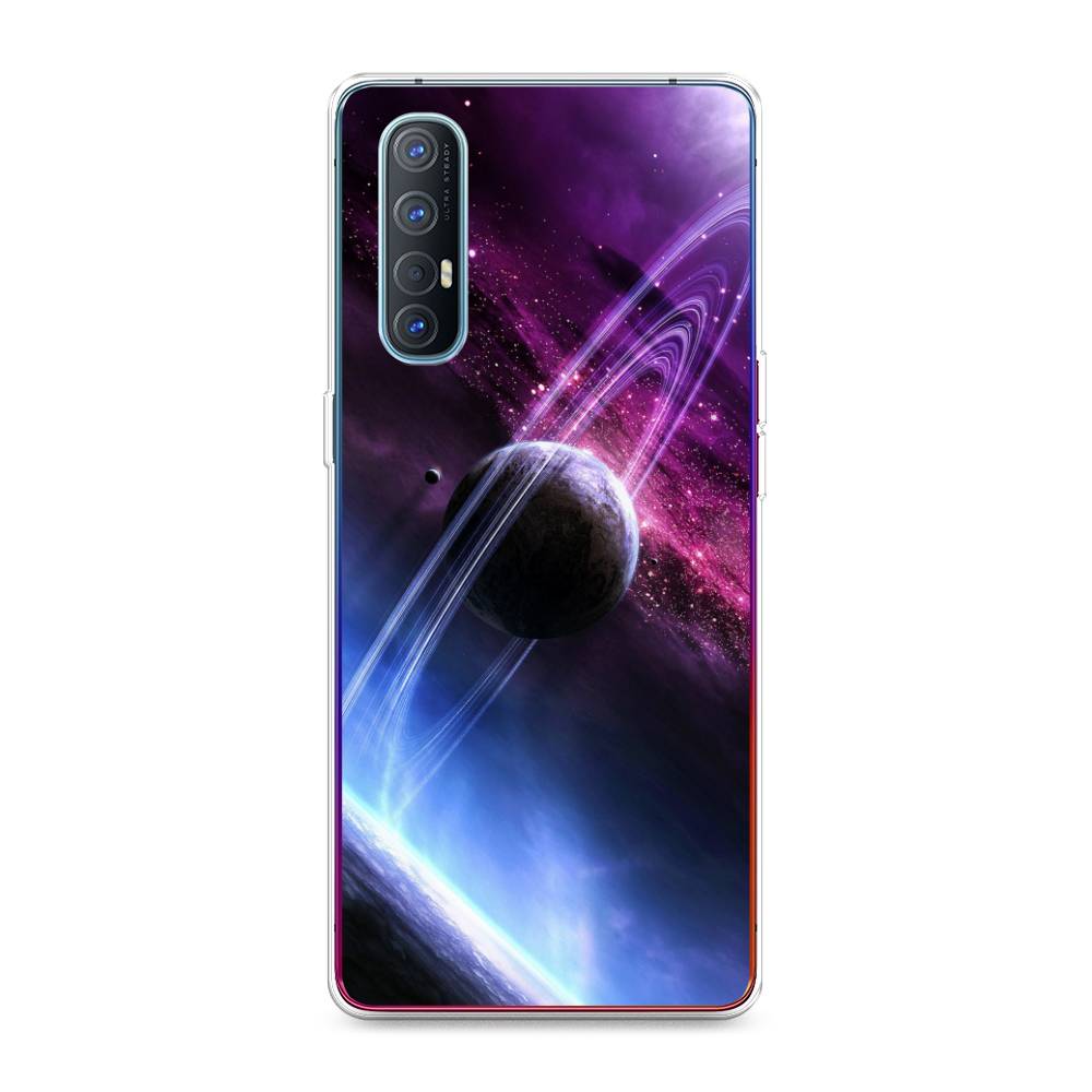 

Чехол Awog на Oppo Reno 3 Pro "Космос 17", Разноцветный, 252550-4