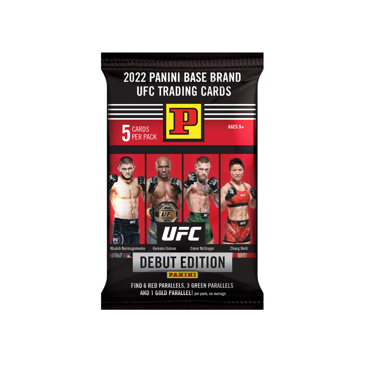 

Карточки Panini UFC 2022 TC, бустер, 5 карточек, UFC 2022 TC