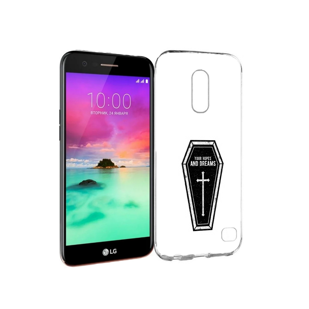 

Чехол MyPads Tocco для LG K10 (2017) гроб с мечтами (PT53386.73.299), Прозрачный, Tocco