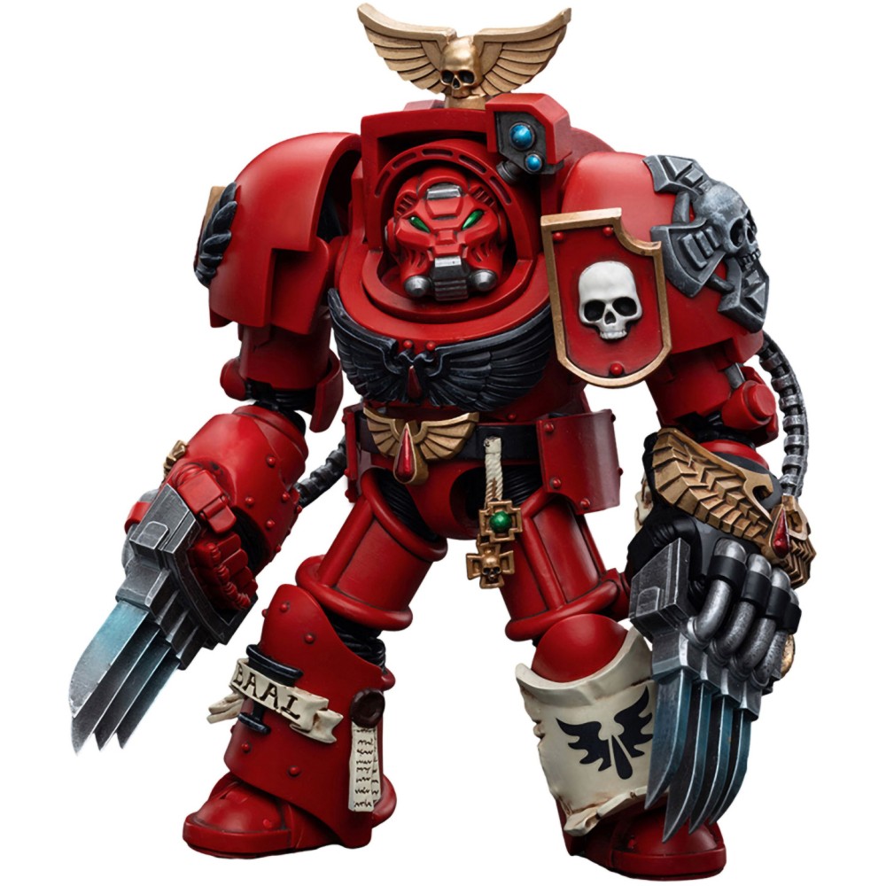 Фигурка JoyToy Warhammer 40K Blood Angels Assault Terminators Brother Nassio 1:18 JT5512