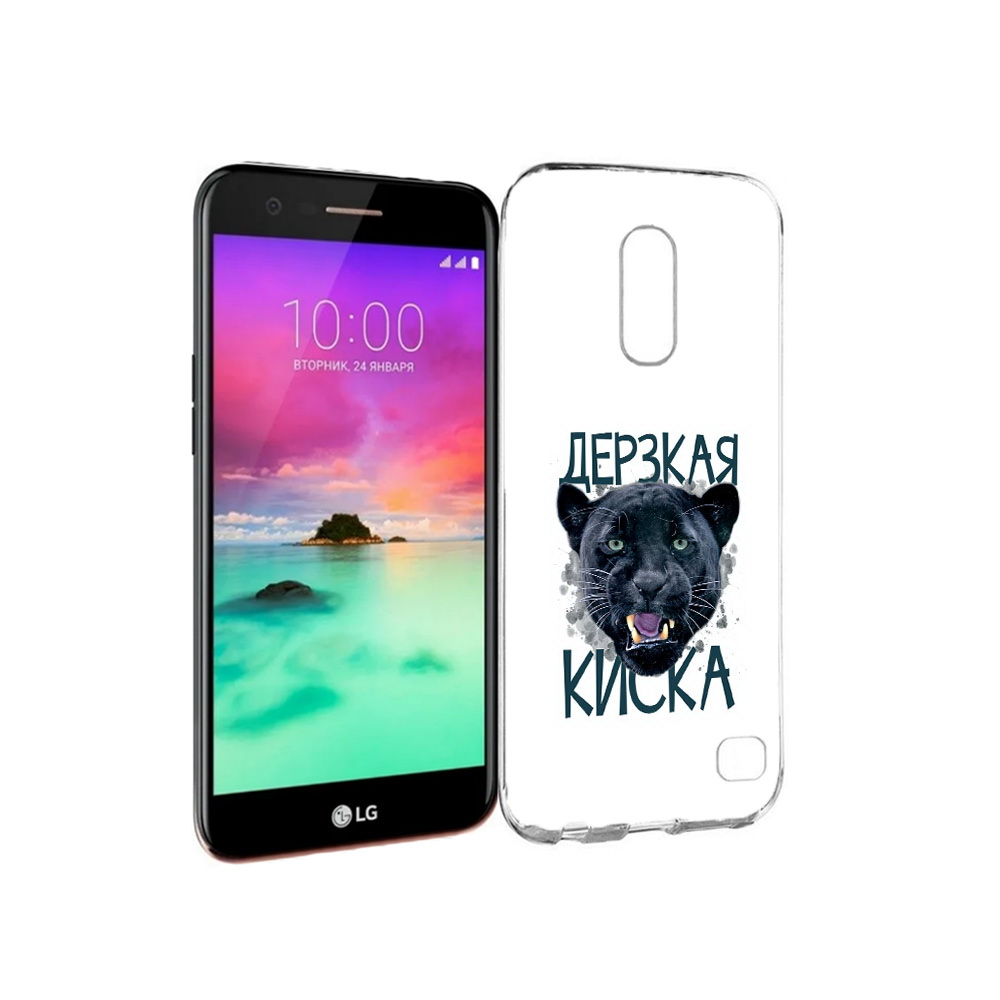 

Чехол MyPads Tocco для LG K10 (2017) дерзкая киска (PT53386.73.319), Прозрачный, Tocco