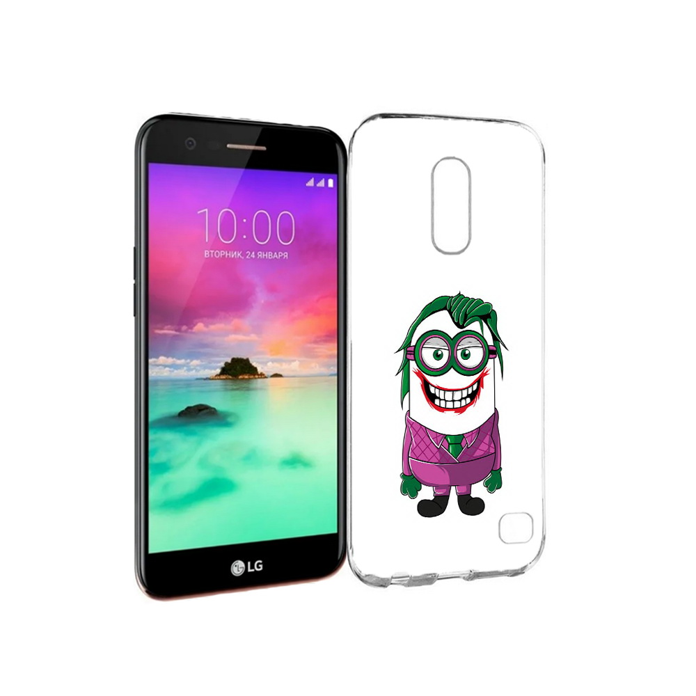 

Чехол MyPads Tocco для LG K10 (2017) джокер миньон (PT53386.73.322), Прозрачный, Tocco