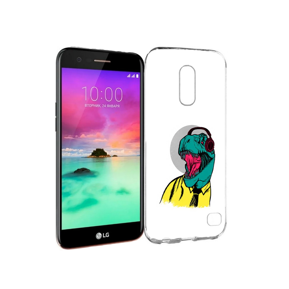 

Чехол MyPads Tocco для LG K10 (2017) дино (PT53386.73.326), Прозрачный, Tocco