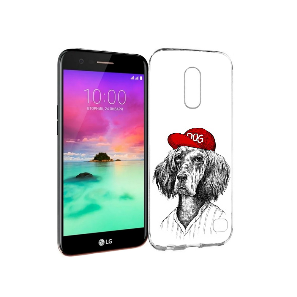 

Чехол MyPads Tocco для LG K10 (2017) дог (PT53386.73.333), Прозрачный, Tocco