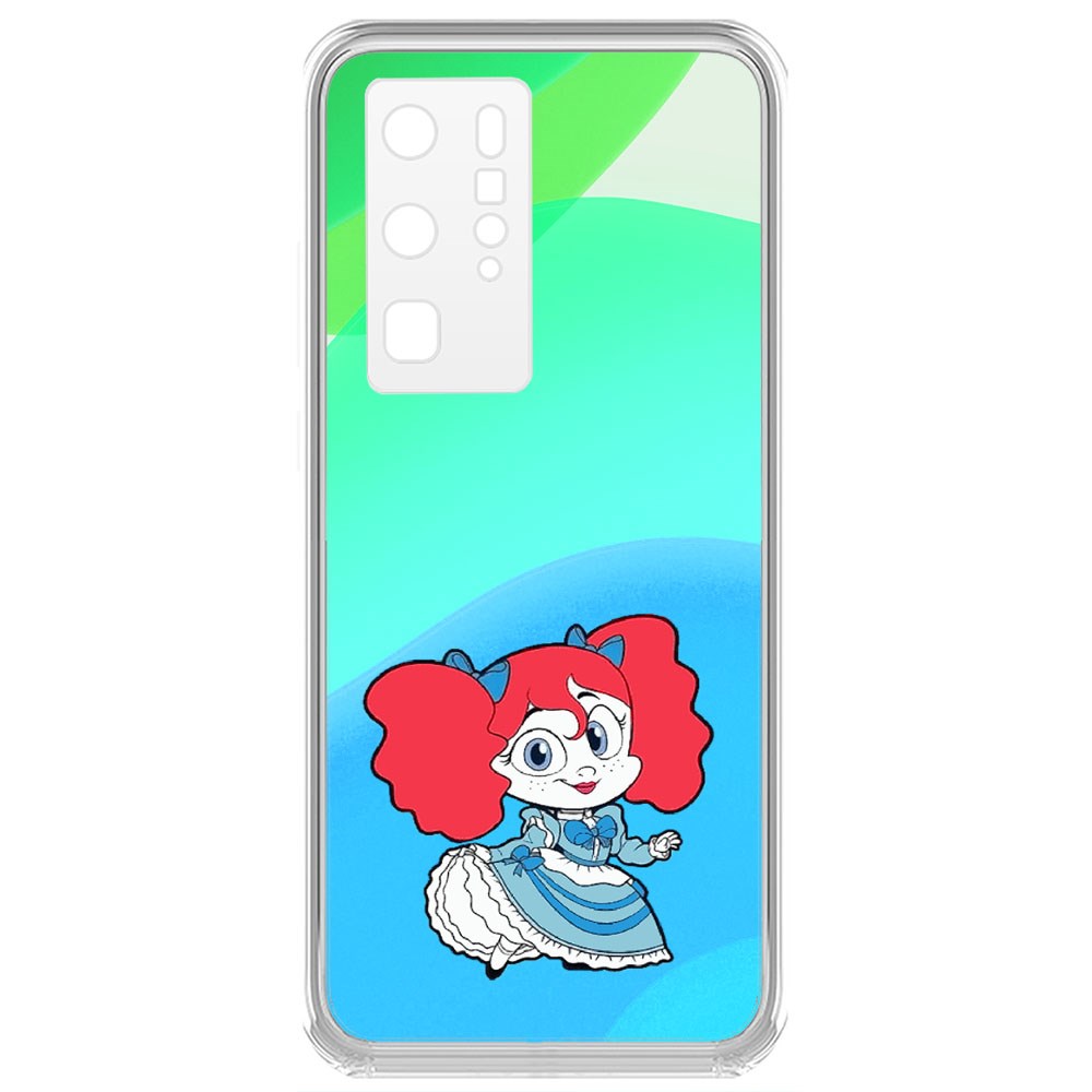 фото Чехол-накладка krutoff clear case хаги ваги - кукла поппи для huawei p40 pro