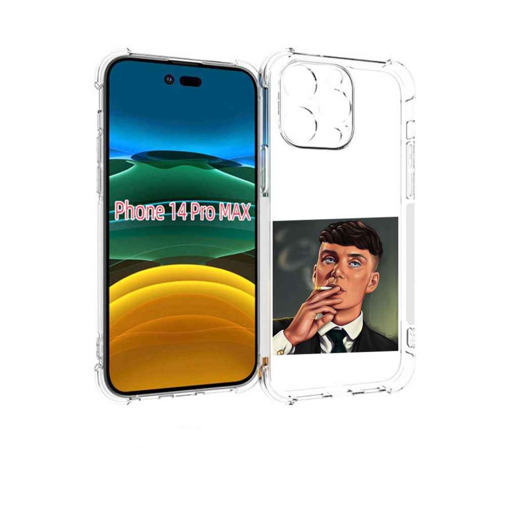 

Чехол MyPads Томас-Шелби для iPhone 14 Pro Max, Прозрачный, Tocco