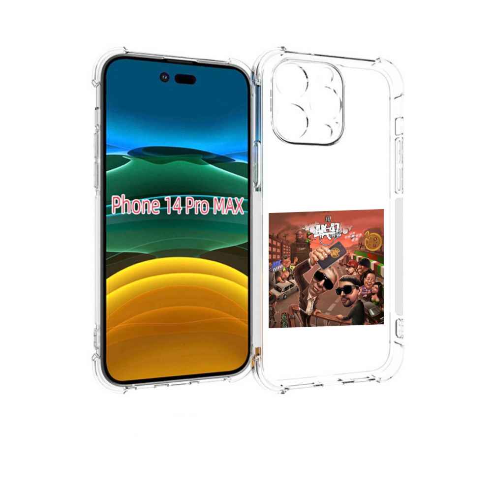 

Чехол MyPads Третий АК-47 для iPhone 14 Pro Max, Прозрачный, Tocco