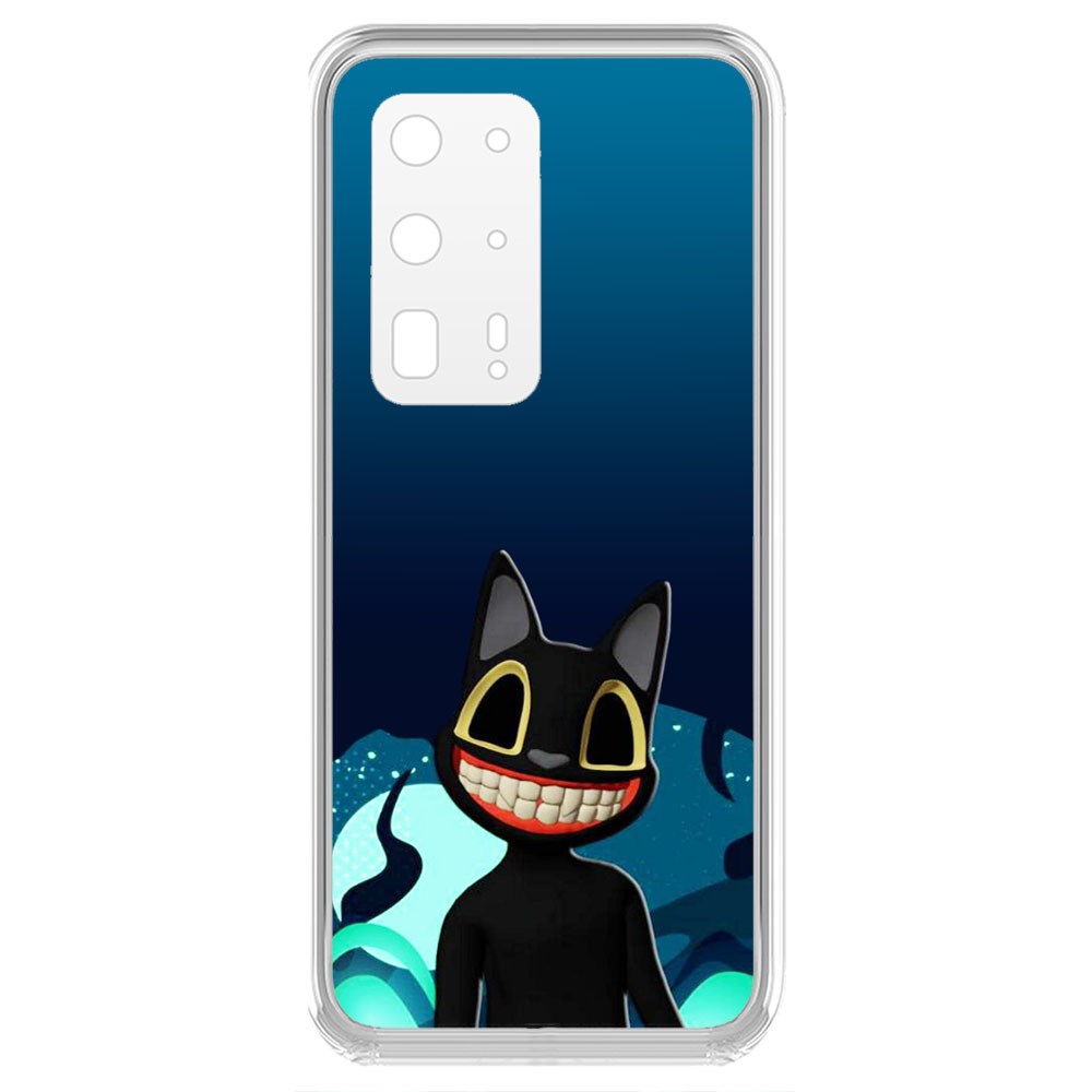 фото Чехол-накладка krutoff clear case хаги ваги - картун кэт для huawei p40 pro+