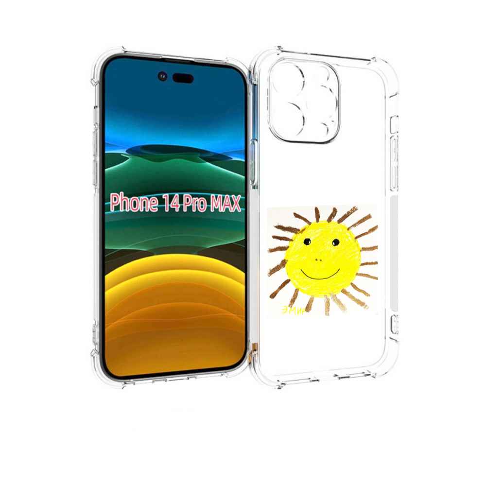 

Чехол MyPads Улыбнись, дурак! Morgenshtern для iPhone 14 Pro Max, Прозрачный, Tocco