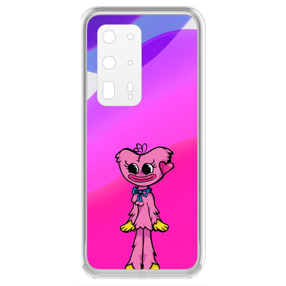 фото Чехол-накладка krutoff clear case хаги ваги - киси миси для huawei p40 pro+