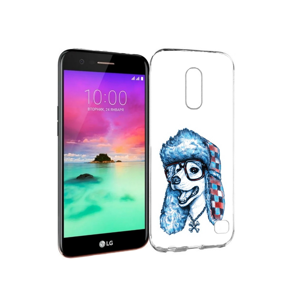 

Чехол MyPads Tocco для LG K10 (2017) зимний пес (PT53386.73.362), Прозрачный, Tocco
