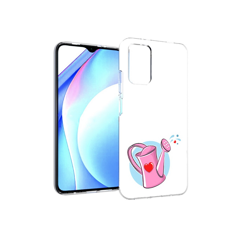 

Чехол MyPads Tocco для Xiaomi Redmi 9T Лейка любви 14 февраля (PT226951.281.103), Прозрачный, Tocco