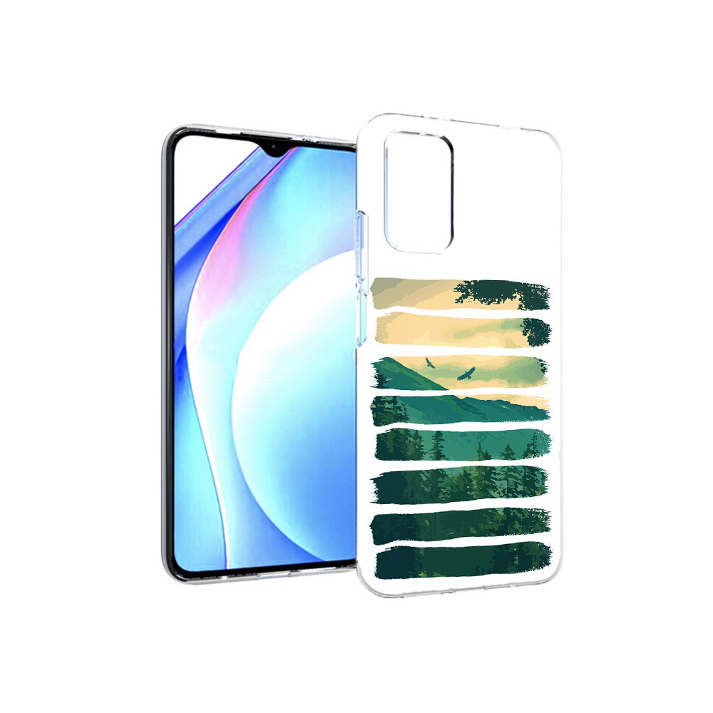 

Чехол MyPads Tocco для Xiaomi Redmi 9T Лесная чаща (PT226951.281.107), Прозрачный, Tocco