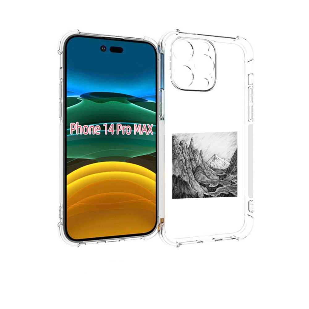 

Чехол MyPads Ямакаса Мияги и Энди Панда для iPhone 14 Pro Max, Прозрачный, Tocco